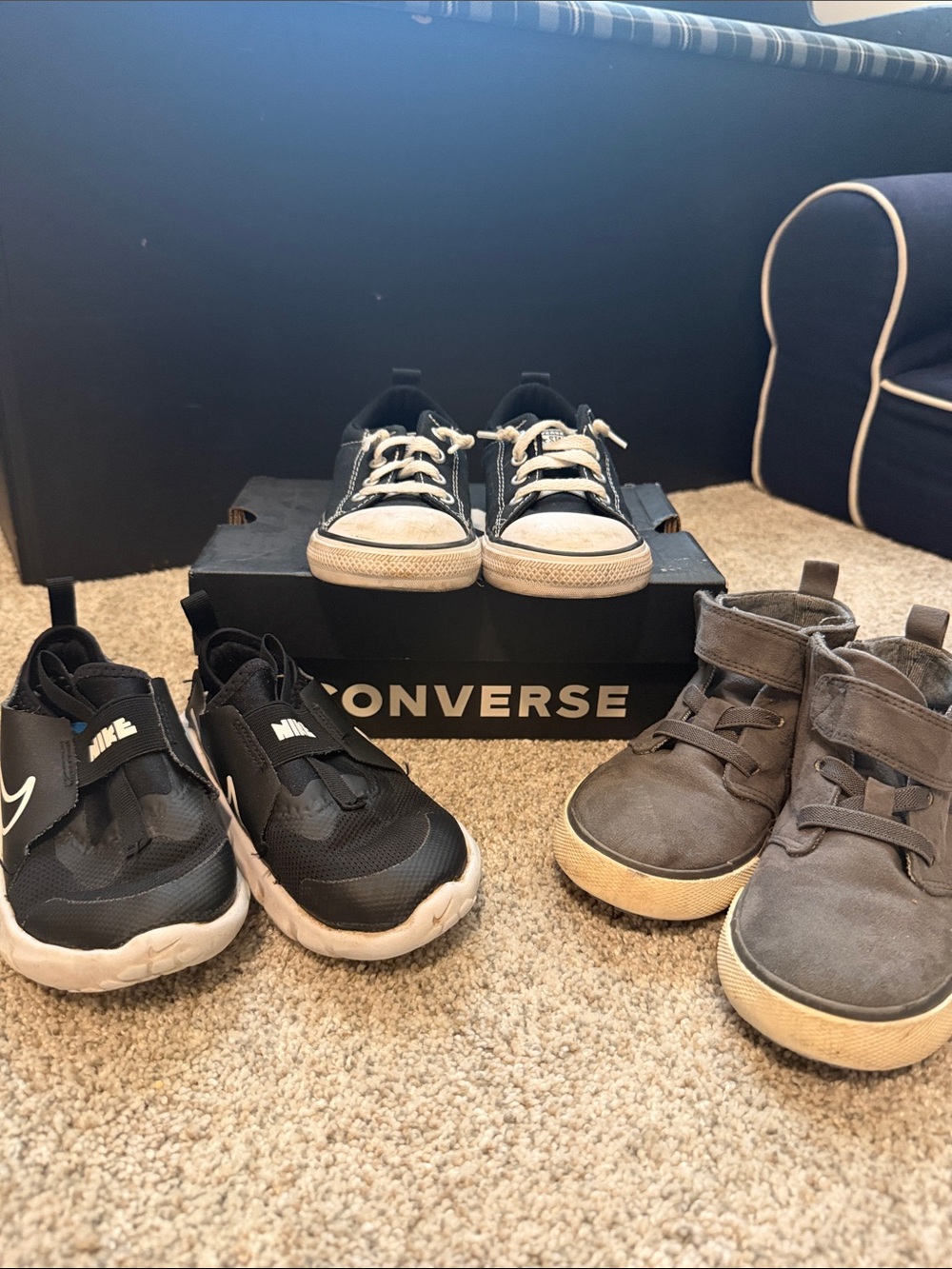 Converse, Nike, Cat and Jack bundle
